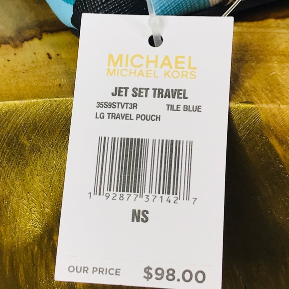 Michael Kors Jet Set Travel Large Travel Pouch - Picture 8 of 8